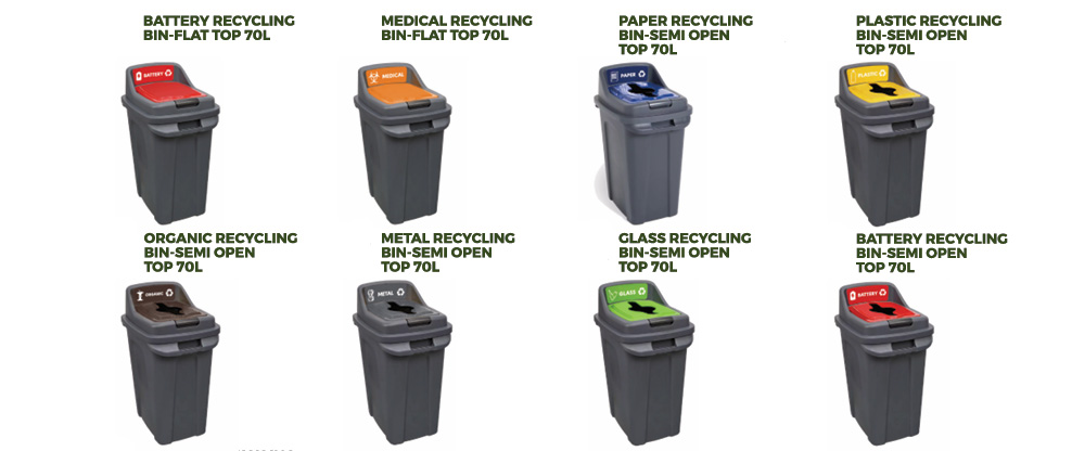 Recycling Bin 70L Each - Image 3
