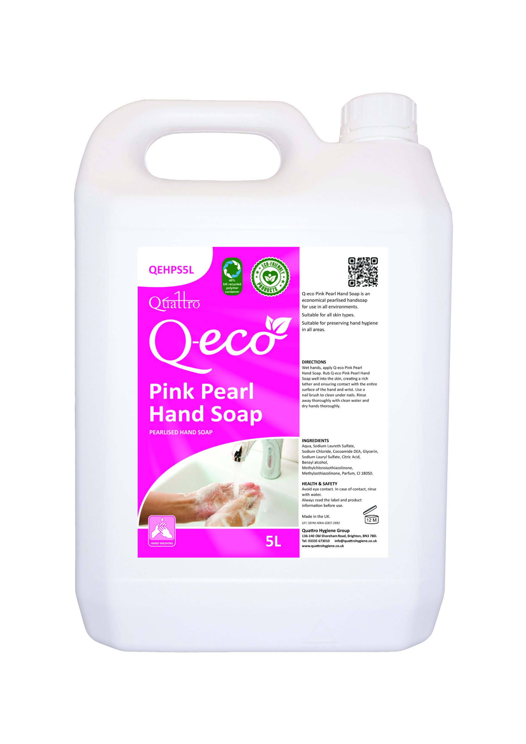 Pink Pearl Hand Soap 5ltr