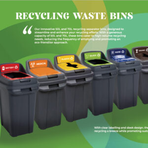 Recycling Bin 70L Each