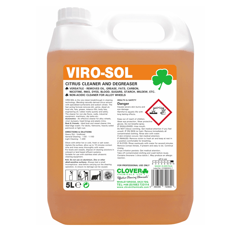 Virosol Orange Degreaser 5L